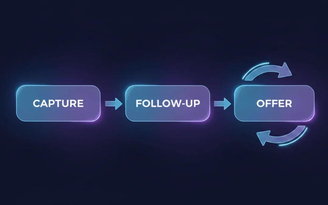 The 3‑Step Marketing System: Capture → Follow‑Up → Offer (Beginner’s Guide)